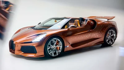 1 600 ch et poésie : l’unique Bugatti W16 Mistral rend hommage au Petit Prince