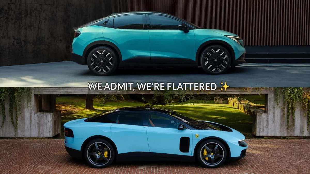 Nissan se dit « flatté » des comparaisons entre la Leaf et la Ferrari Luce