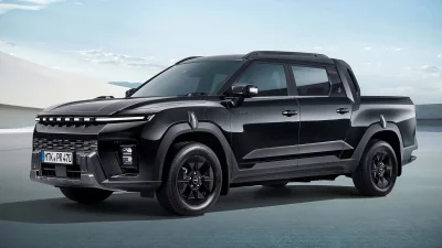 KGM Musso EV (2026) : le pick-up coréen reçoit une Black Edition
