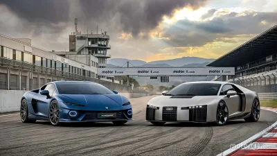 Audi Nuvolari vs Lamborghini Temerario : premier comparatif