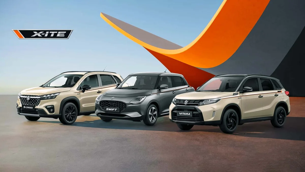 Suzuki X-ITE : séries spéciales stylées pour Swift, Vitara et S-Cross