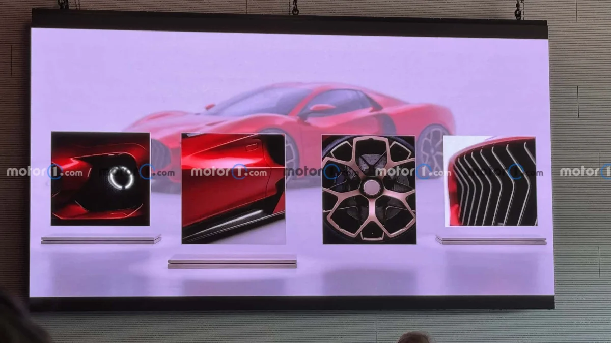 Une nouvelle voiture de sport italienne à moteur V6 se profile à l'horizon