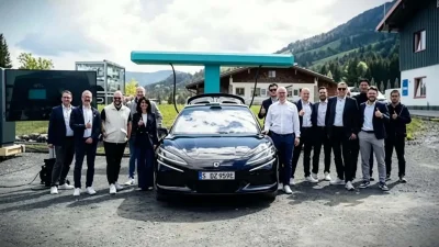 Inauguration de la première station de recharge en 5 minutes en Europe