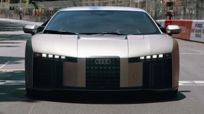 Écoutez la nouvelle supercar Audi courir dans les rues de Monaco