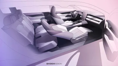 Le nouveau SUV 7 places de Skoda dévoile son intérieur