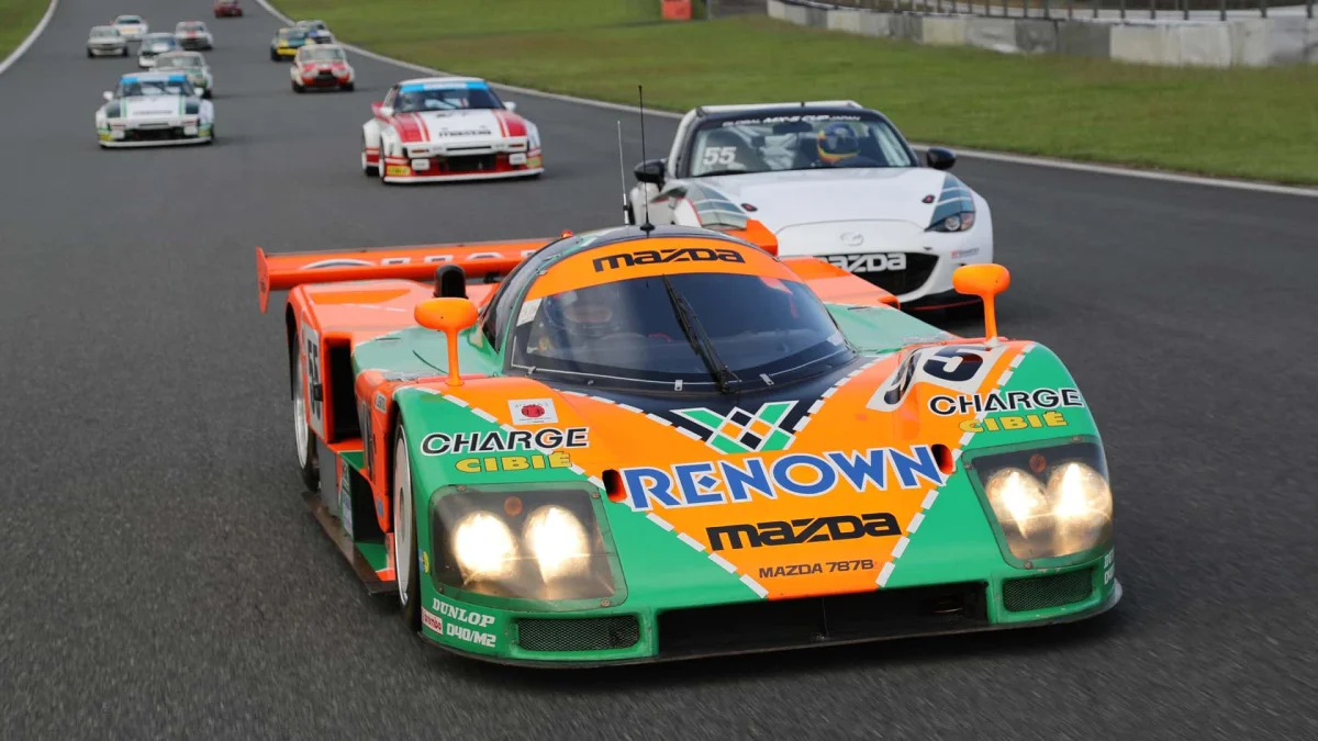 Le Mans Classic : la Mazda 787B de retour là où elle a forgé sa légende