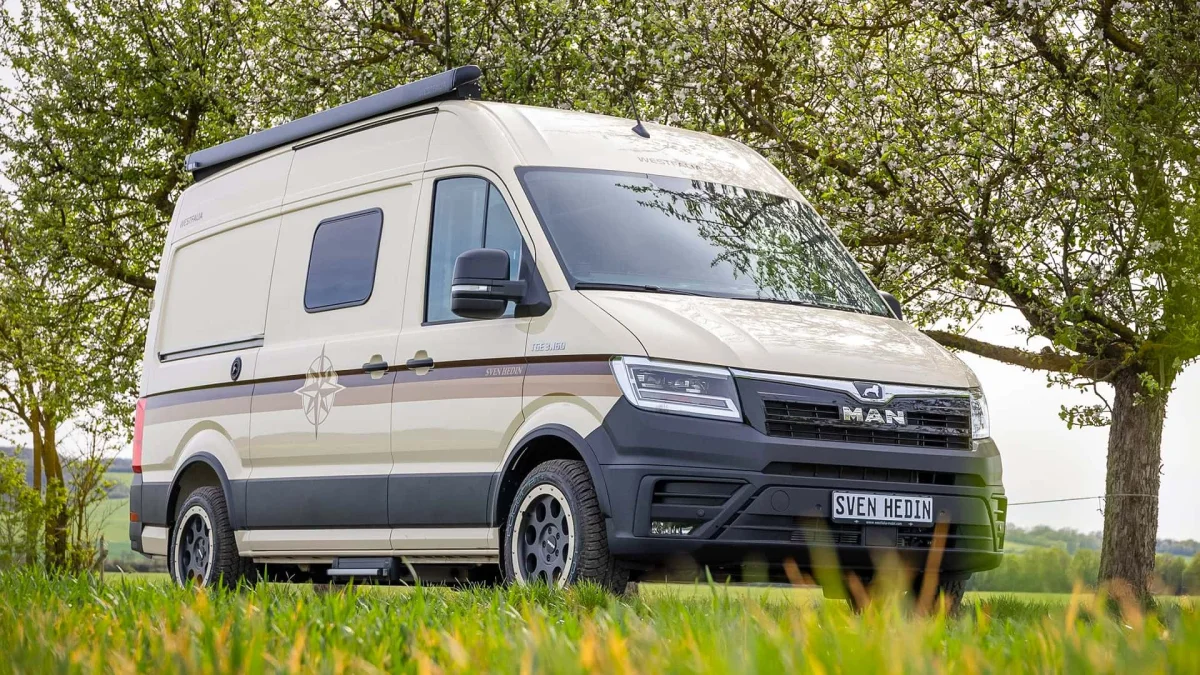 Westfalia Sven Hedin Édition 50 ans : look rétro sur base MAN