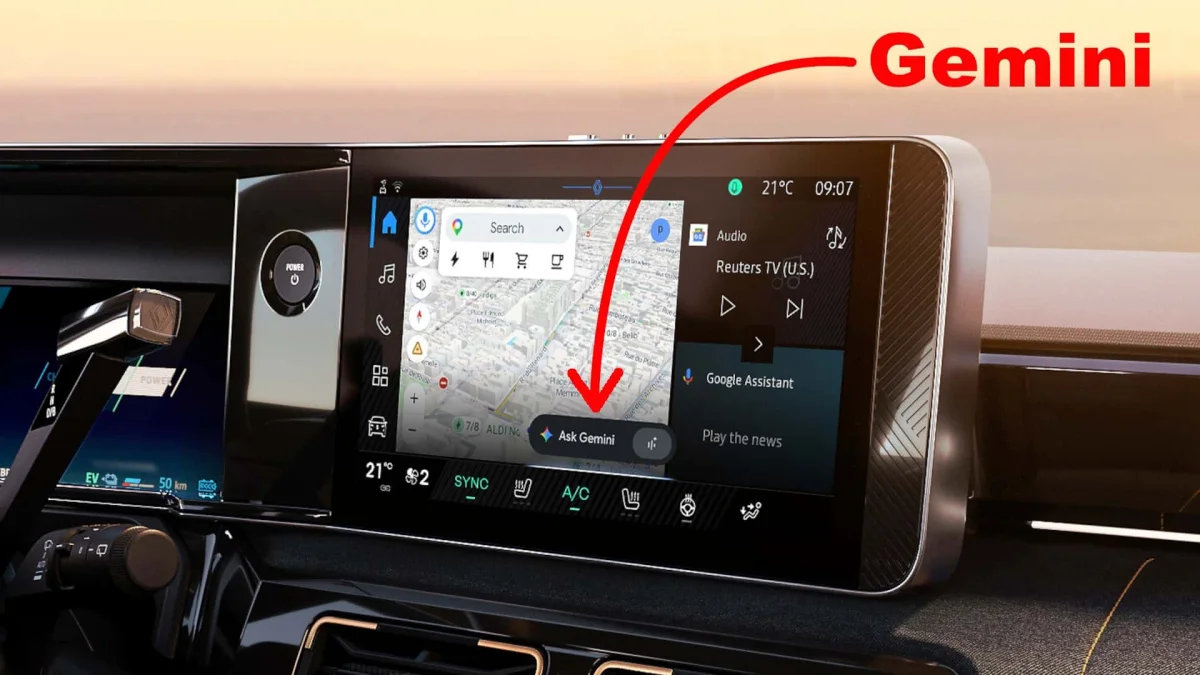 Google Gemini arrive gratuitement via une mise à jour sur tous les modèles Renault.