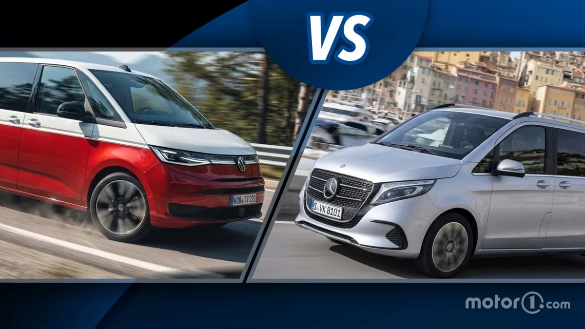 Volkswagen Multivan vs Mercedes Classe V, duel entre vans premium