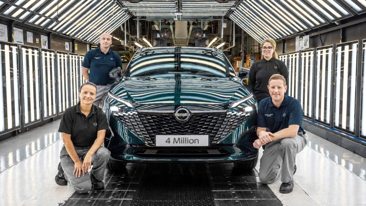 Nissan fête les 4 millions de Qashqai vendus en Europe