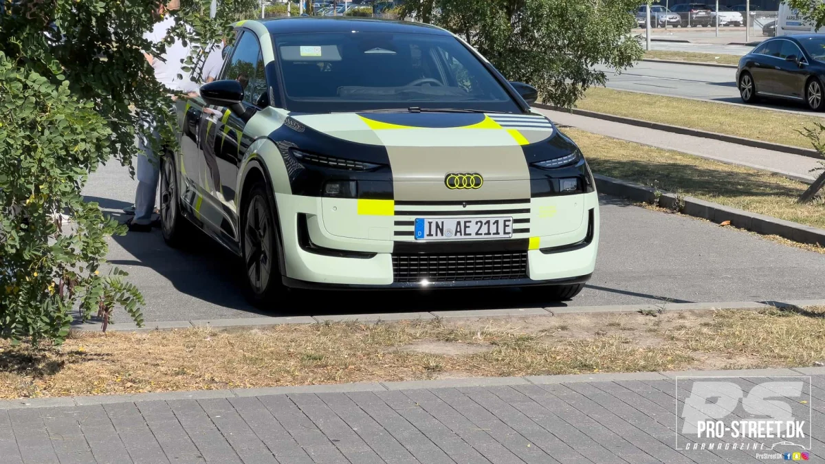 L'Audi A2 renaît de ses cendres et dévoile un style original après avoir perdu son camouflage