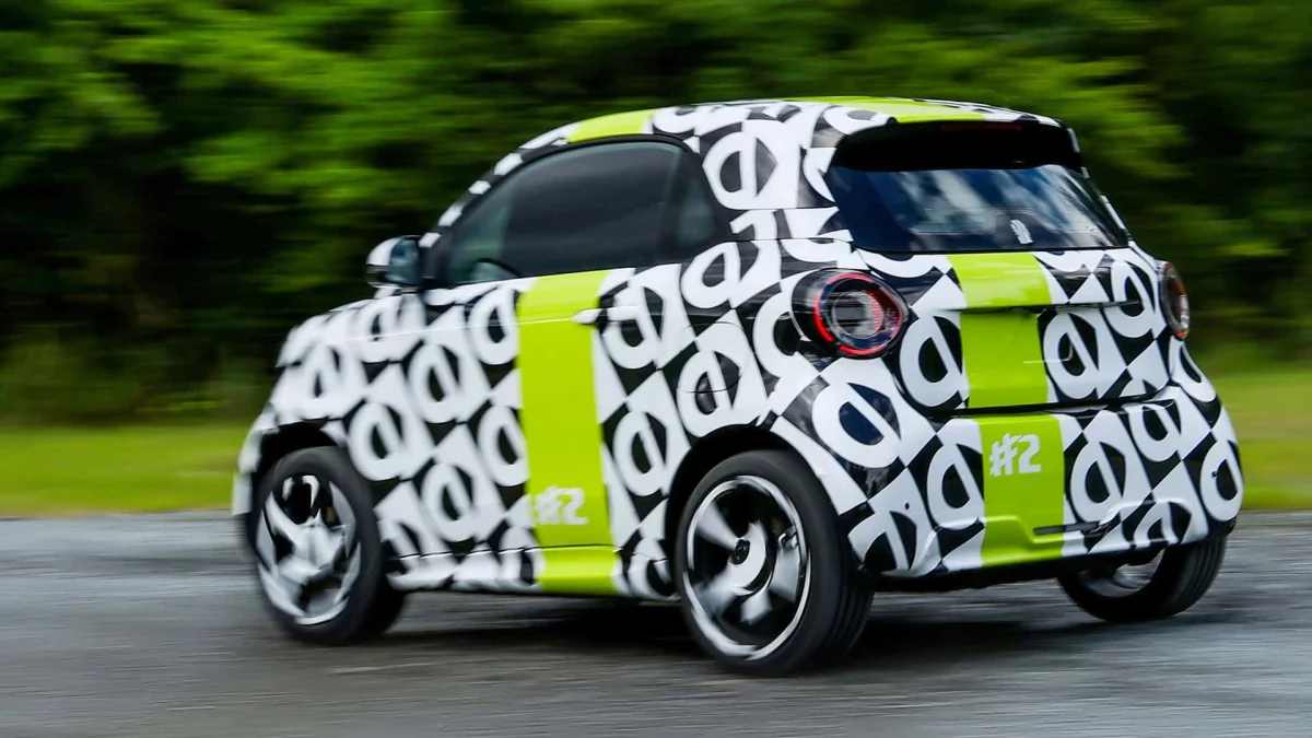 La smart #2 se rapproche de plus en plus : la voici lors des essais