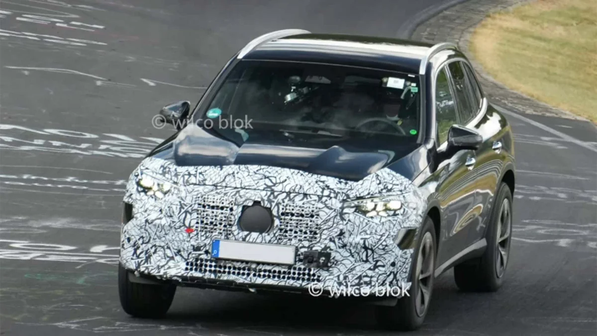 Mercedes GLC restylé : des photos espion révèlent de nouveaux détails