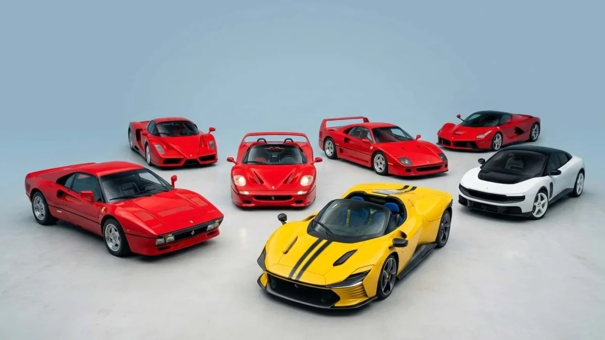 Sept Ferrari introuvables aux enchères de Monterey