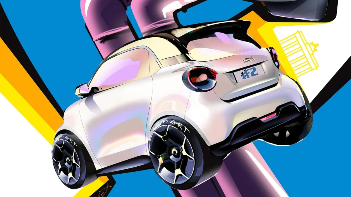 Sur les murs du monde, la nouvelle smart #2 prépare son arrivée
