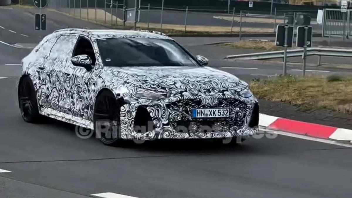 Une nouvelle vidéo espion de l'Audi RS6 suscite le débat autour du moteur V6