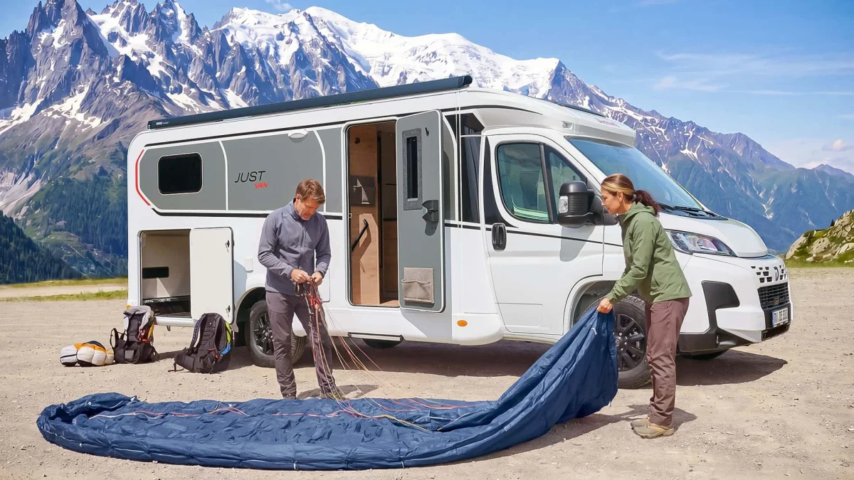 Dethleffs Just Van : profilé étroit comme alternative au campervan