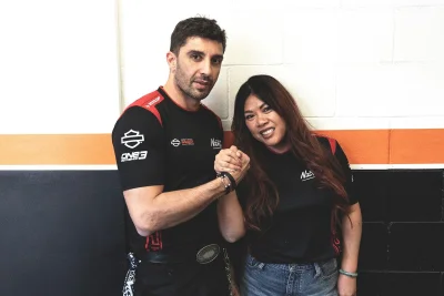 Andrea Iannone retrouve la compétition au sein du paddock MotoGP