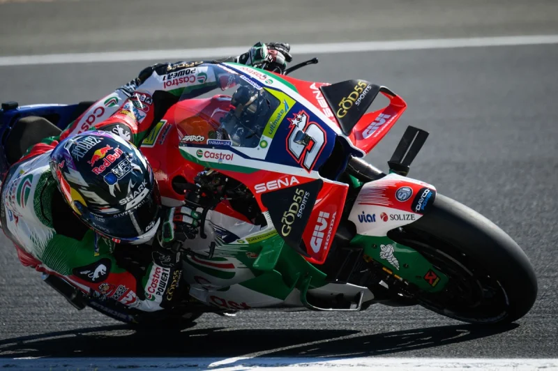 Privé des sensations de la veille, Zarco a vu son sprint gâché par des vibrations