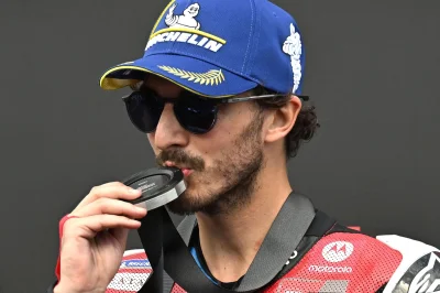 Un podium "doux-amer" pour Bagnaia, qui pensait la victoire possible