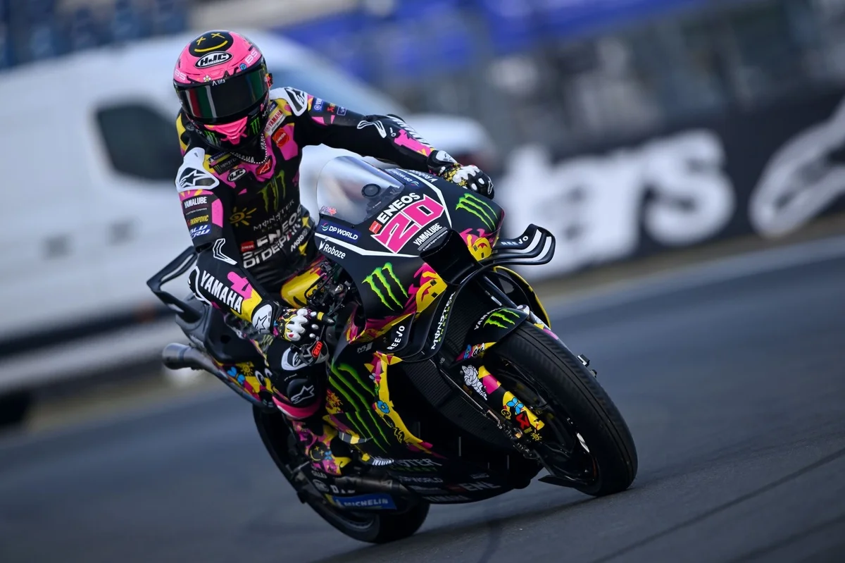 Quartararo est "vraiment satisfait" de son week-end : "Je me suis amusé"