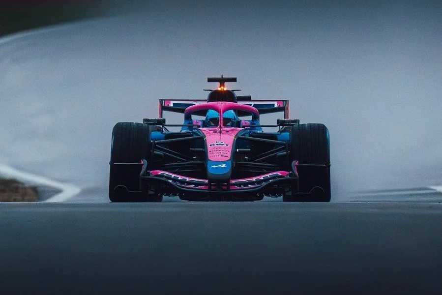 Gasly et Alpine étaient à Magny-Cours pour des tests de pneus pluie
