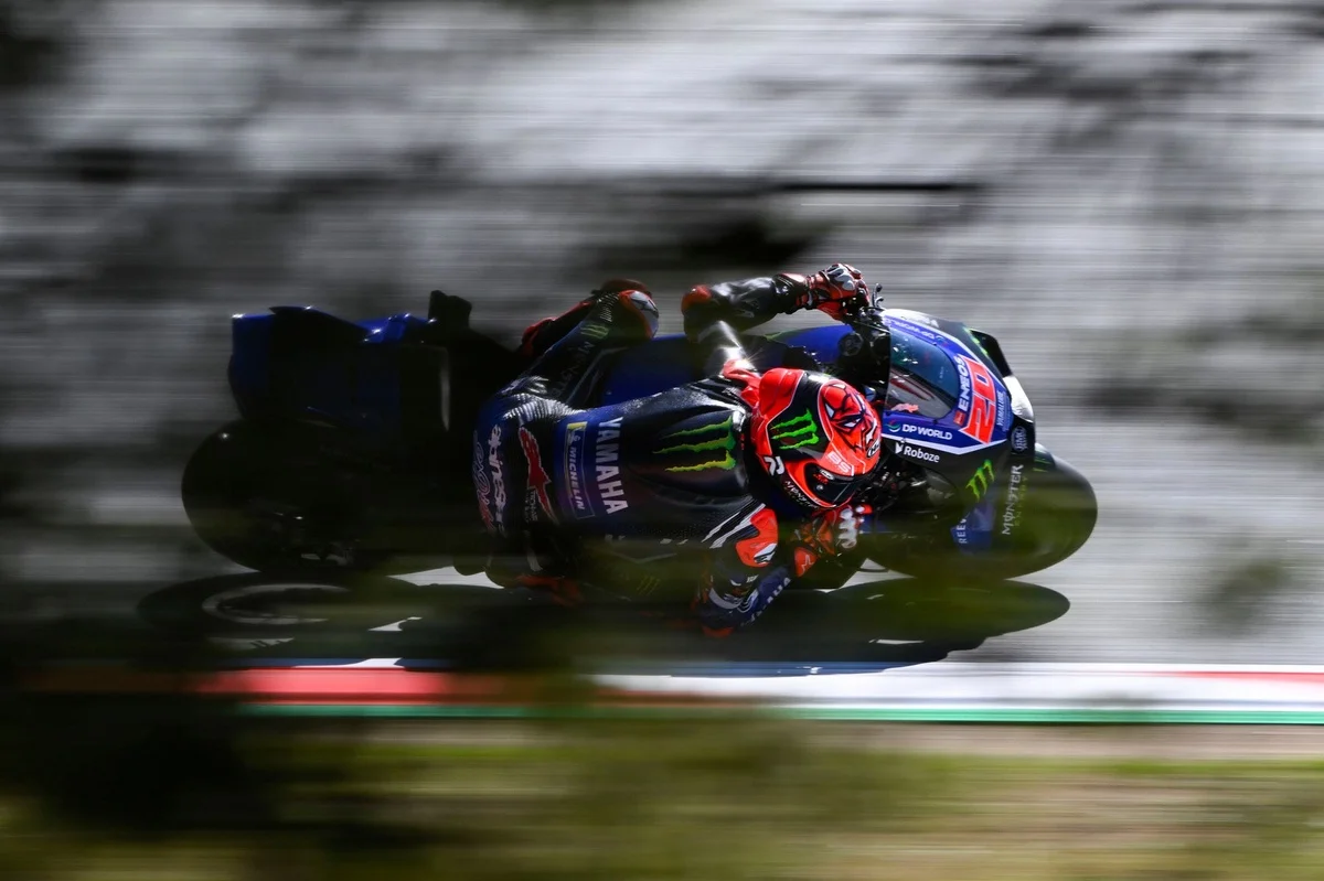 Quartararo pas surpris d'être hors des points dans le sprint