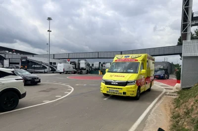 Jorge Martín emmené au centre médical après une chute au test de Barcelone