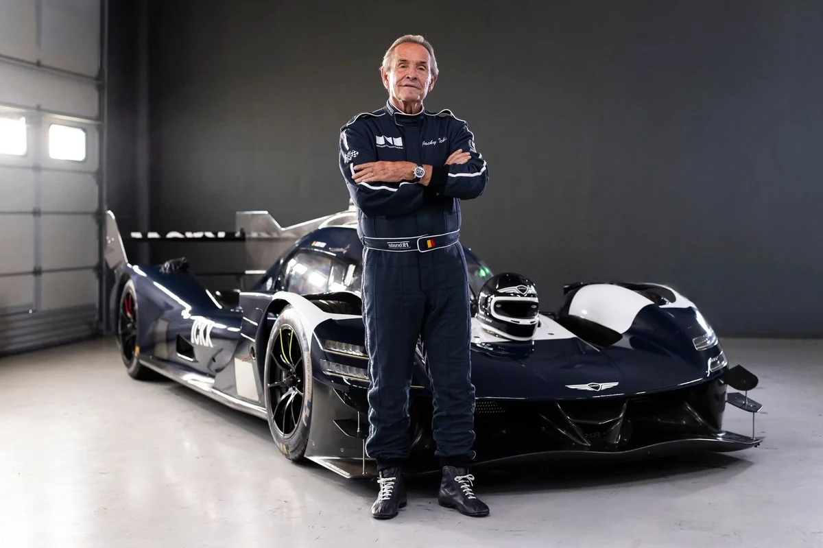 Le choc des époques : Jacky Ickx prend le volant de l'Hypercar Genesis 