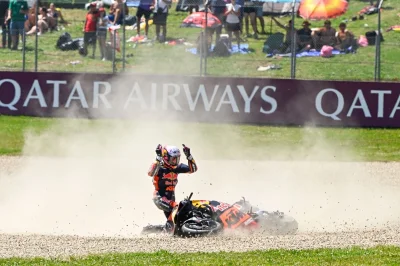 Bastianini agacé par sa double chute au Mugello et l'instabilité de la KTM