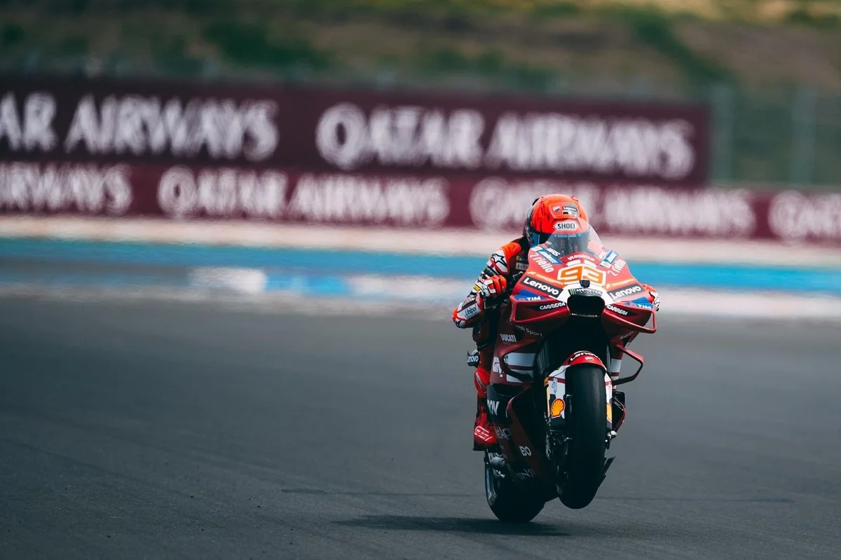 EL2 - Márquez se montre, devant Di Giannantonio et Acosta