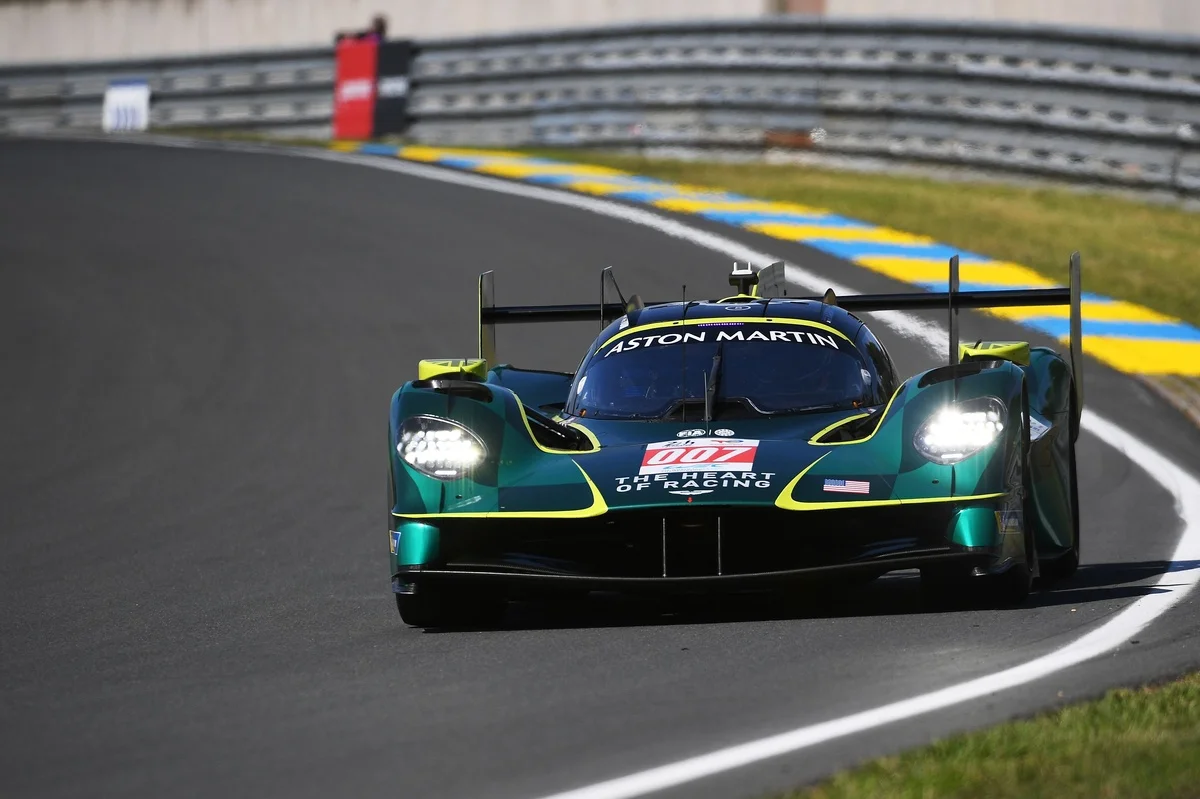 Aston Martin crée la surprise en tête de la Journée Test des 24H du Mans