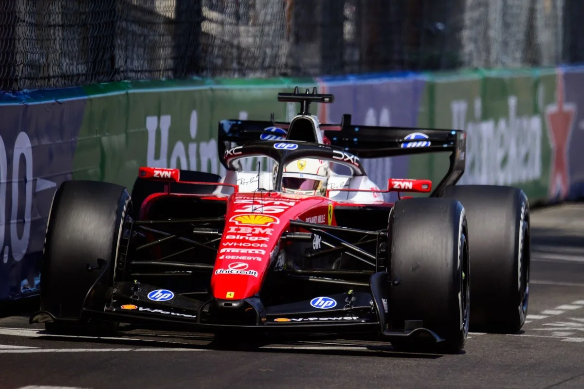 Leclerc va tester les freins utilisés par Hamilton après son crash de Monaco