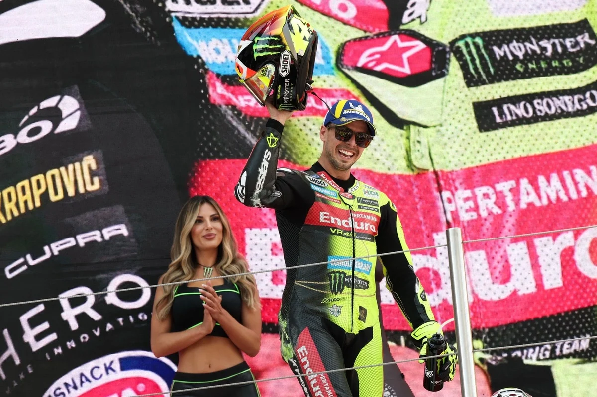 Pourquoi VR46 ne pense pas (encore) au titre, malgré la forme de Di Giannantonio