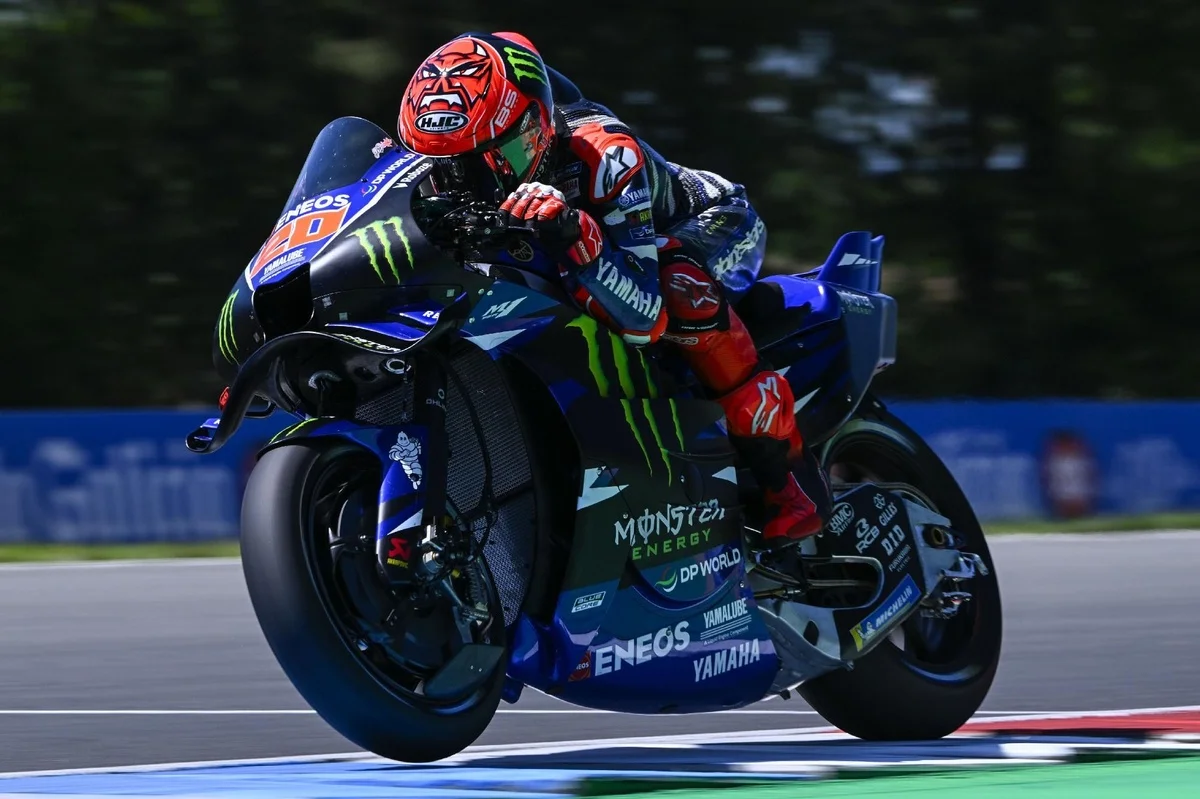 Quartararo retrouve des sensations : "On est loin mais j'ai fait un bon tour"