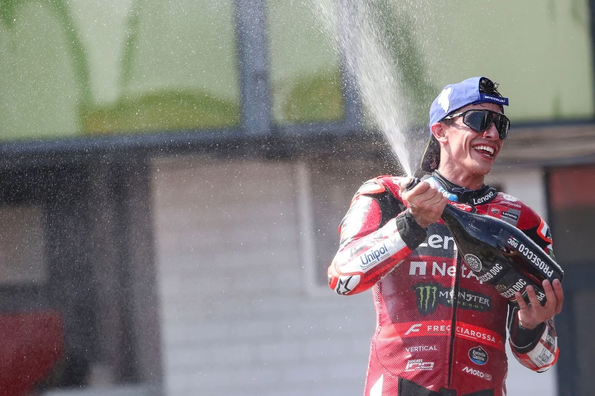 Márquez juge sa victoire à Brno "totalement inattendue"