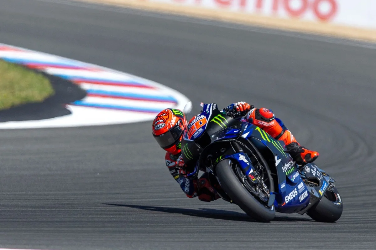 Quartararo piégé par sa Yamaha : "On ne ressent jamais vraiment cette limite"