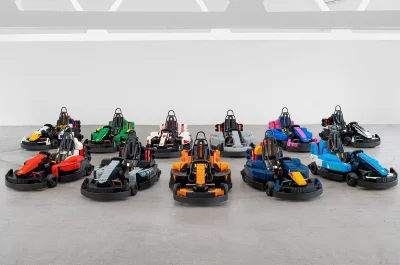 Des voitures en Lego pour la parade des pilotes à Silverstone !