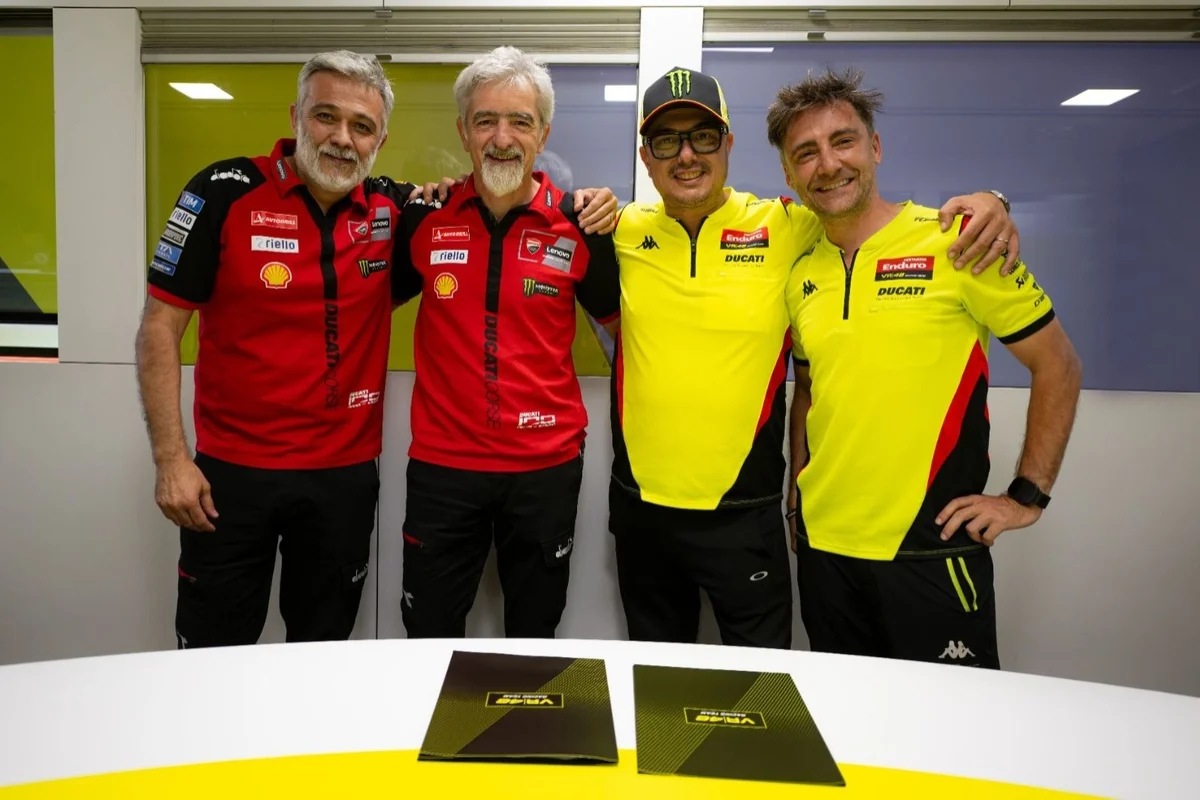 VR46 s'assure la fourniture de Ducati pour trois années supplémentaires