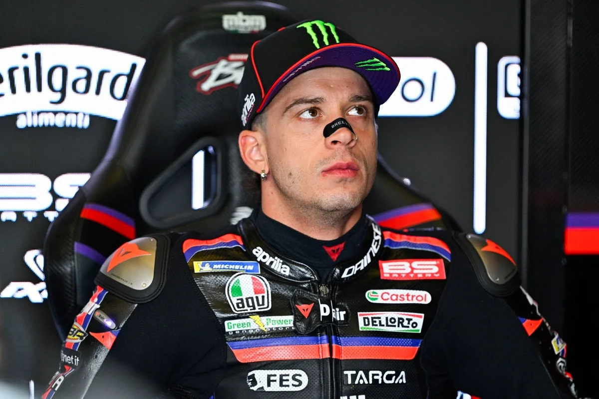 Bezzecchi gêné par la douleur sur l'Aprilia : "C'est plus dur physiquement"