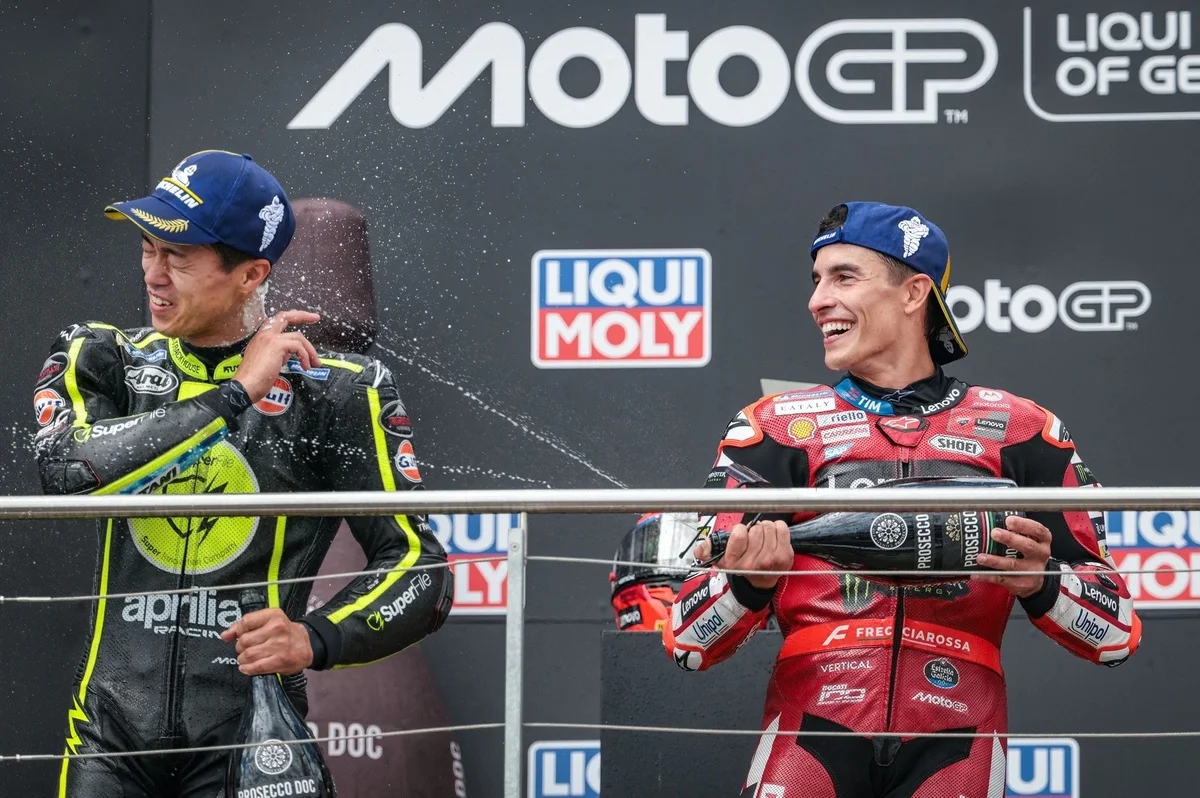 Comme un goût de victoire pour Ogura, 2e au Sachsenring derrière Márquez