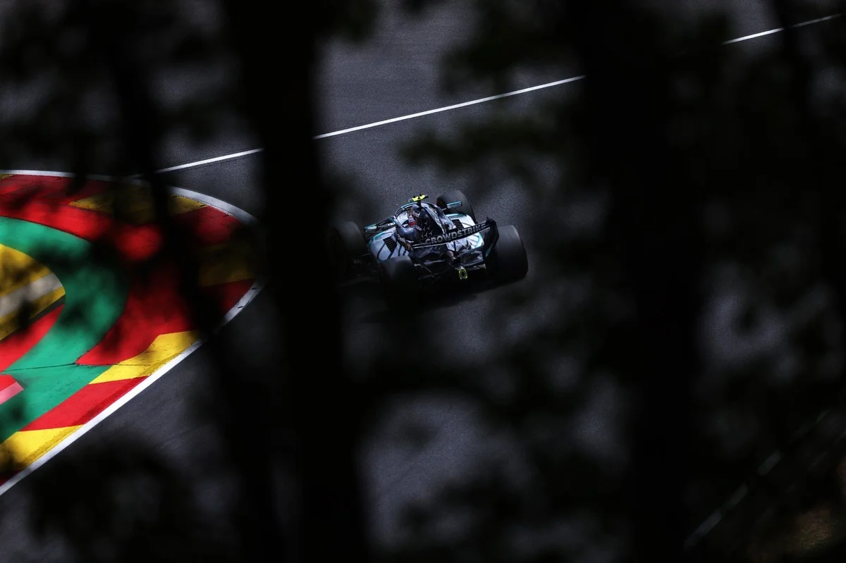 La grille de départ du Grand Prix de Belgique F1 2026