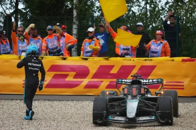 Russell furieux contre un problème de batterie avant l'accrochage avec Hamilton