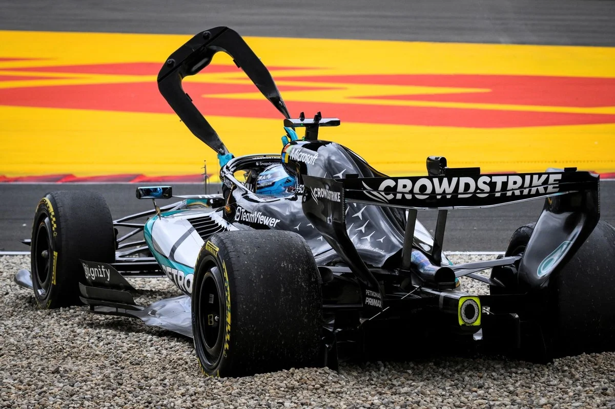 Mercedes a bien repéré une anomalie sur le moteur de Russell