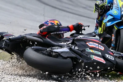 Le paradoxe Martín : leader du championnat et pilote comptant le plus de chutes