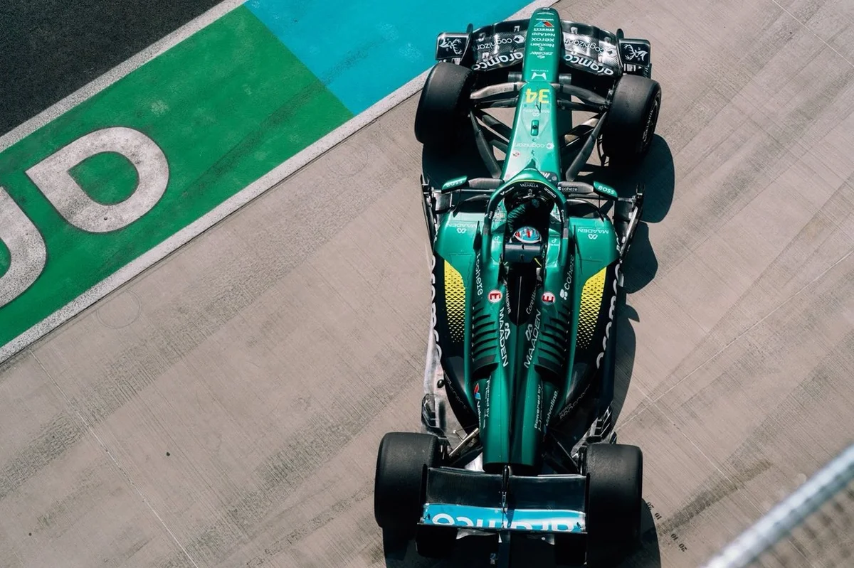 Aston Martin teste la nouvelle évolution du moteur Honda au Hungaroring