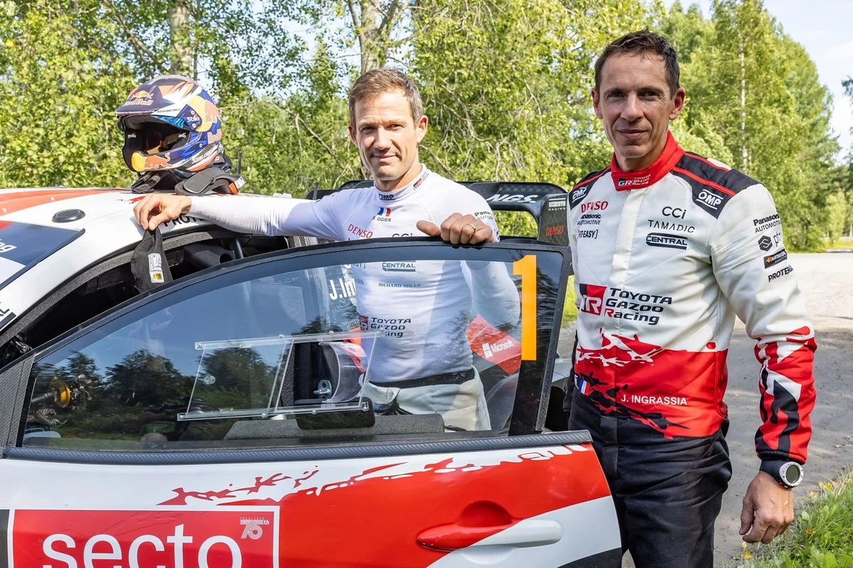 Ogier et Ingrassia donnent des nouvelles après leur accident en Finlande