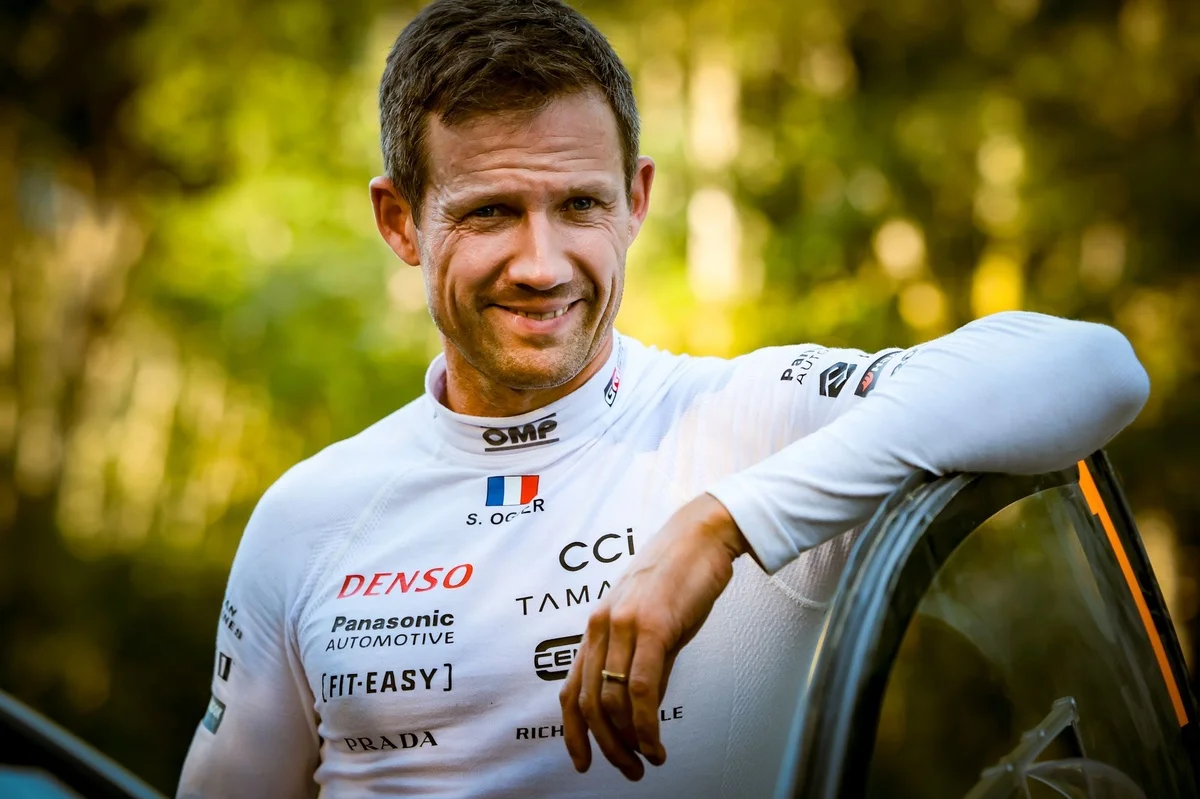 Après son accident, Ogier s'engage jusqu'à la fin de la saison