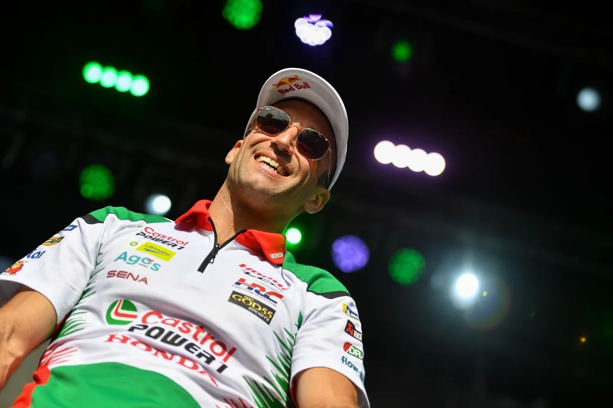 Johann Zarco est remonté sur une moto !