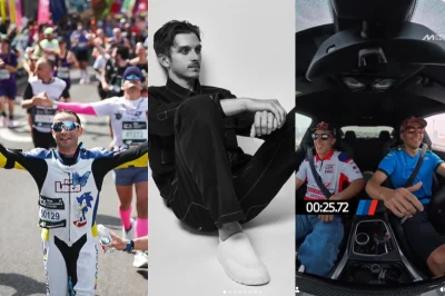 Le Top Instagram de la semaine : Guintoli court le marathon de Londres, Marini s’improvise mannequin, Moreira et Fernández font le BMW M Drift Challenge… (27 avril au 3 mai)